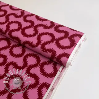 Viscosa STRETCH Abstract pink
