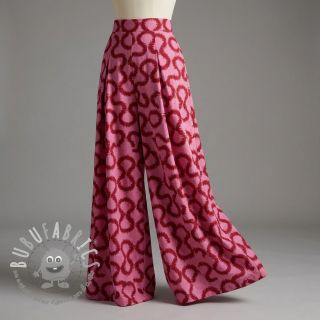 Viscosa STRETCH Abstract pink
