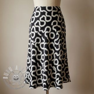 Viscosa STRETCH Abstract black