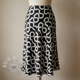 Viscosa STRETCH Abstract black