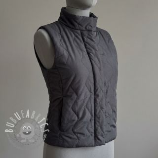 Tessuto trapuntato ZIG ZAG black