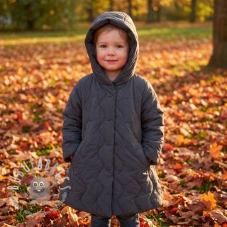 Tessuto trapuntato ZIG ZAG black