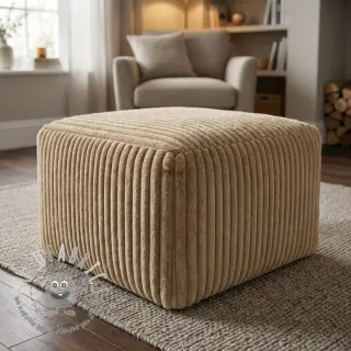 Pelliccia sintetica Stripes Luxe beige