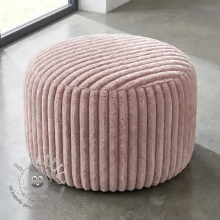 Pelliccia sintetica Stripes Luxe old rose