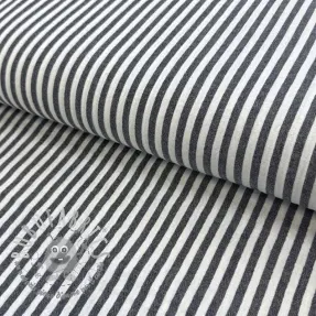 Mussola/Doppia garza YARN DYED Summer stripe navy