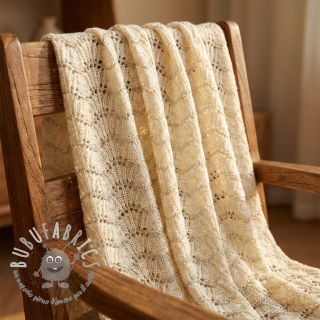 Maglia jacquard LUREX ecru