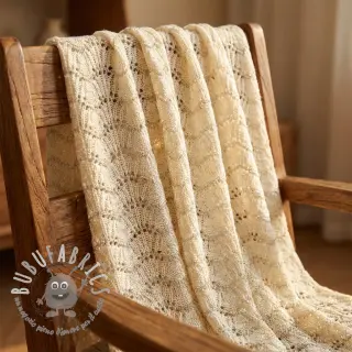 Maglia jacquard LUREX ecru