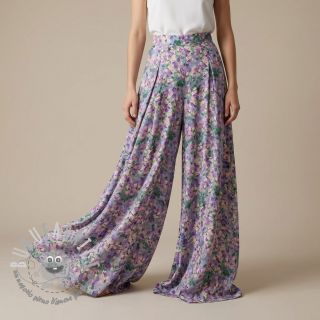 Viscosa SATIN Flowers Jamie digital print