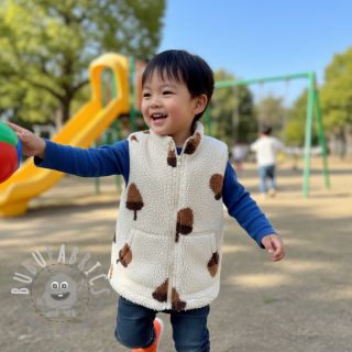 Tessuto per cappotti TEDDY JACQUARD Acorns