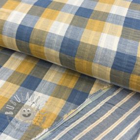 Mussola/Doppia garza DOUBLE SIDED Summer Check