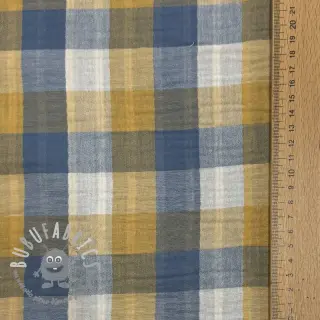 Mussola/Doppia garza DOUBLE SIDED Summer Check