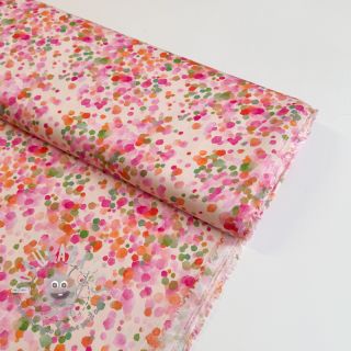 Viscosa SATIN Dots digital print