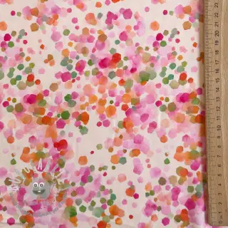 Viscosa SATIN Dots digital print