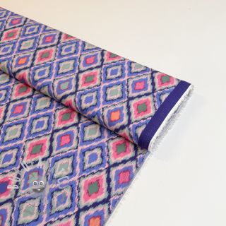 Viscosa RADIANCE Abstract purple digital print