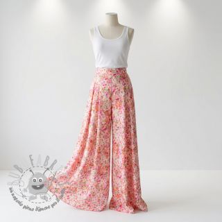 Viscosa SATIN Dots digital print