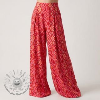 Viscosa RADIANCE Abstract red digital print