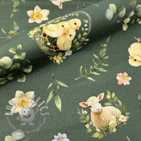 Tessuto decorativo Bohemian Easter Mood digital print