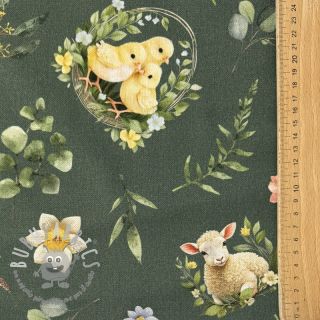 Tessuto decorativo Bohemian Easter Mood digital print