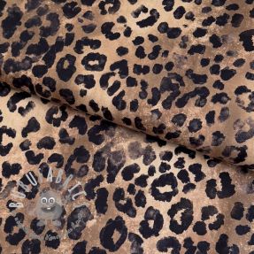 Tessuto di cotone VISCOSE Animal skin digital print