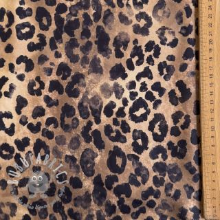 Tessuto di cotone VISCOSE Animal skin digital print