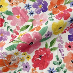 Tessuto decorativo Floral Spark Party digital print