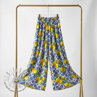 Tessuto di cotone VISCOSE Lemons digital print