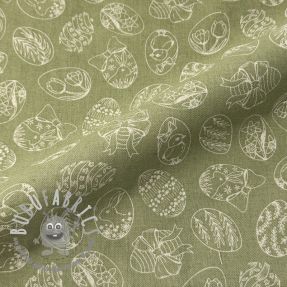 Tessuto decorativo Linenlook premium Easter Egg Tale