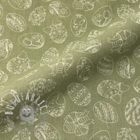 Tessuto decorativo Linenlook premium Easter Egg Tale