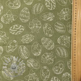 Tessuto decorativo Linenlook premium Easter Egg Tale