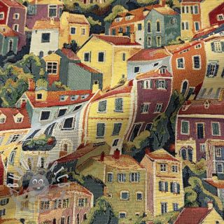 Tessuto decorativo GOBELIN premium Happy Siesta House