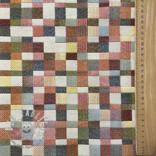 Tessuto decorativo GOBELIN PREMIUM Indian Block Tapestry