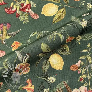 Tessuto decorativo GOBELIN premium Lemon Tropic Artisan