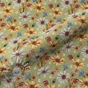Tessuto decorativo GOBELIN premium Floral Easter Flower