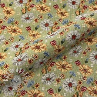 Tessuto decorativo GOBELIN premium Floral Easter Flower