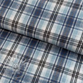 Scottish Check YARN DYED BRUSHED Ria