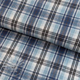Scottish Check YARN DYED BRUSHED Ria