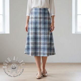 Scottish Check YARN DYED BRUSHED Ria