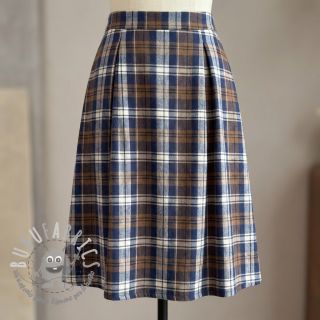 Scottish Check YARN DYED BRUSHED Atlas brown