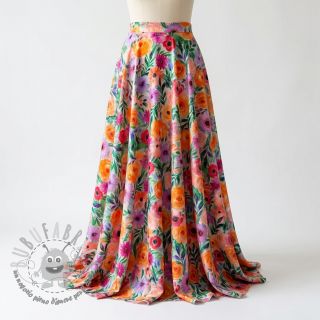 Viscosa RADIANCE Flowers Lirie digital print