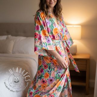 Viscosa RADIANCE Flowers Lirie digital print