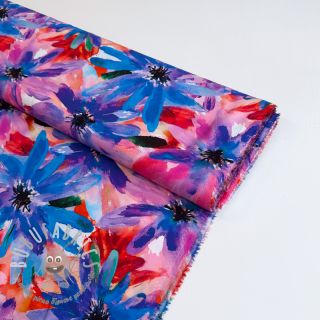 Viscosa ECOVERO Flowers design D digital print