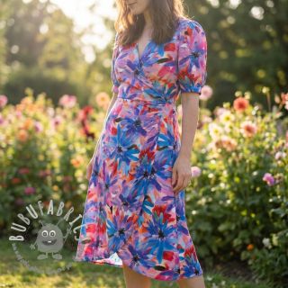 Viscosa ECOVERO Flowers design D digital print