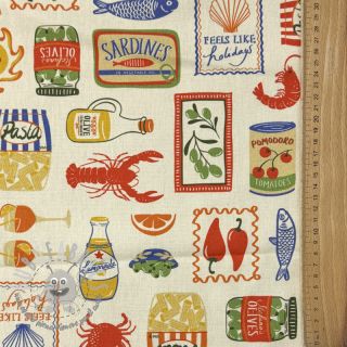 Tessuto decorativo Mediterranean Vibe digital print