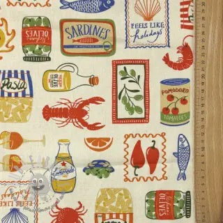 Tessuto decorativo Mediterranean Vibe digital print