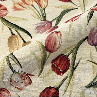 Tessuto decorativo GOBELIN premium Tulip Spring Classic