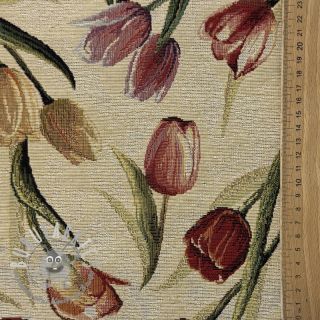Tessuto decorativo GOBELIN premium Tulip Spring Classic
