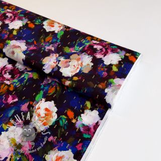 Viscosa LUREX Flower Tanja digital print