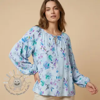 Viscosa RADIANCE Flowers Wendy digital print