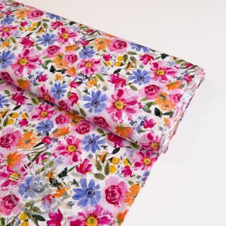 Viscosa RADIANCE Flowers Polly digital print