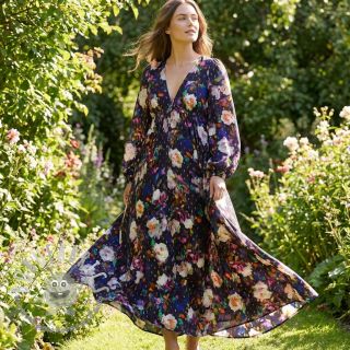 Viscosa LUREX Flower Tanja digital print